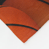 スポーツギフト少年少女バスケーパーソナライズされたル フリースブランケット (角)