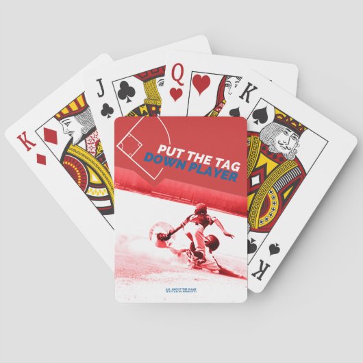 スポーツギフト用野球選手カード トランプ (裏面)