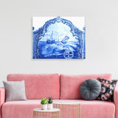 スポーツクラブポルトガルタイルキャンバス キャンバスプリント (インサイチュ (リビング))