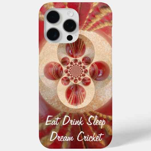 スポーツクリケットの夢を表示:デザイン Case-Mate iPhoneケース (裏面)