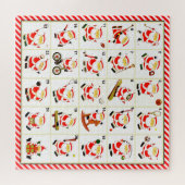 スポーツクリスマスカウントダウンジグソーパズル ジグソーパズル (横)