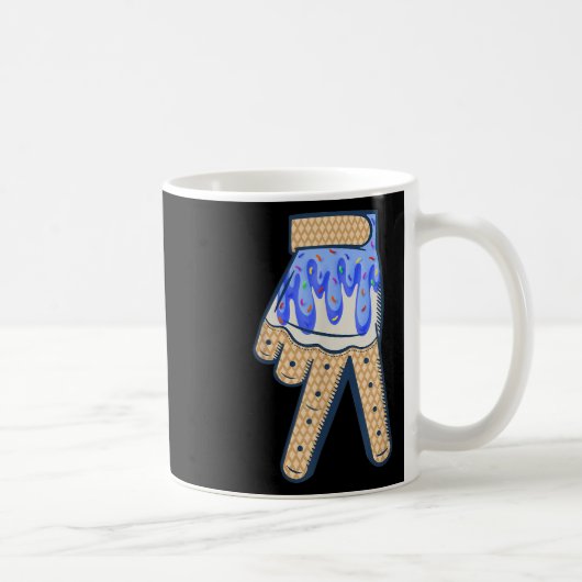 スポーツクール野球ホームプレートドリップ散水付き コーヒーマグカップ (右)