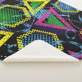 スポーツグランジパターン、子供のデザイン。 シェルパブランケット (3/4)