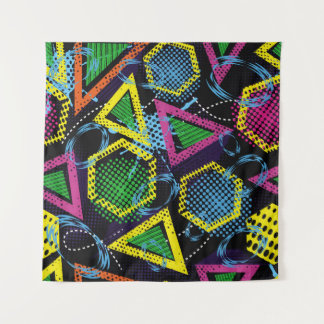 スポーツグランジパターン、子供のデザイン。 タペストリー