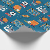 スポーツゲーム ラッピングペーパー (角)