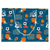 スポーツゲーム ラージペーパーバッグ (裏面)