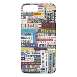 スポーツゲーランニングムのサッカーバスケットボール動機 iPhone 8 PLUS/7 PLUSケース
