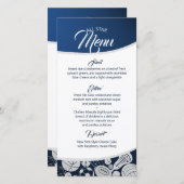 スポーツコンボすべてスターのメニューブルー セーブザデート (正面/裏面)