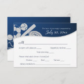 スポーツコンボ対応カードとディナー選択 出欠カード (正面/裏面)