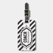 スポーツコーチ ラゲッジタグ (正面縦)