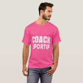 スポーツコーチ Tシャツ (正面フル)