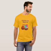 スポーツゴールドを祝おう Tシャツ (正面フル)