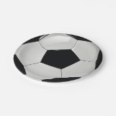 スポーツサッカーサッカーパーティー ペーパープレート (アングル)