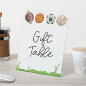 スポーツサッカーバスケットボール野球ギフトテーブル 台座サイン (インサイチュ)