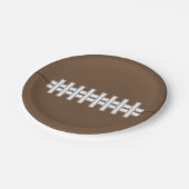 スポーツサッカーバースデーパーティープレート ペーパープレート (アングル)