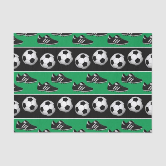 スポーツサッカーボールシューズパーティーティッシュペーパー 薄葉紙 (正面)