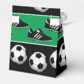 スポーツサッカーボールシューズ模様パーティーボックス フェイバーボックス (裏面サイド)