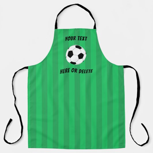 スポーツサッカーボールフィールドカスタム エプロン (正面)