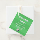 スポーツサッカー男の赤ちゃんシャワー フェイバータグ (インサイチュ)