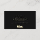 スポーツシューズファッションブティック 名刺 (裏面)