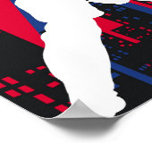 スポーツシルエット ポスター (角)