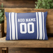 スポーツジャージー名前をカスタムするとナンバーズ アクセントクッション