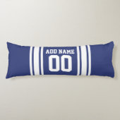 スポーツジャージー名前をカスタムするとナンバーズ ボディピロー (正面)