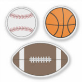 スポーツステッカーセット シール (正面)