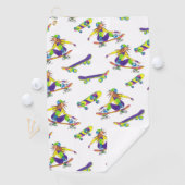 スポーツタオルスケートボードガール ゴルフタオル (インサイチュ)