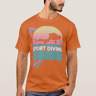 スポーツダイビングスポーツダイバーレトロ Tシャツ
