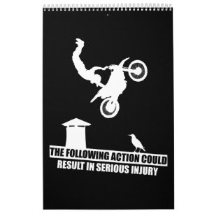スポーツダートバイクのバイク愛好家ギフト カレンダー