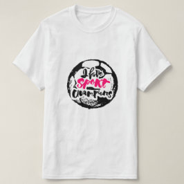 スポーツチャンピオンのタイポグラフィーデザインが好き Tシャツ