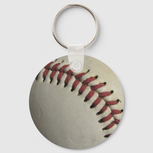 スポーツチームの試合球野球場コーチアート キーホルダー (正面)