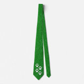 スポーツチームクローパウプリントオングラスプリント ネクタイ (正面)