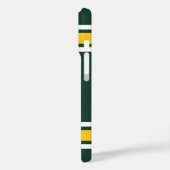 スポーツチームサッカージャージーグリーン名番号 Case-Mate iPhoneケース (裏面 / 左)