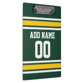 スポーツチームサッカージャージー名前をカスタムする番号 クリップボード (右)