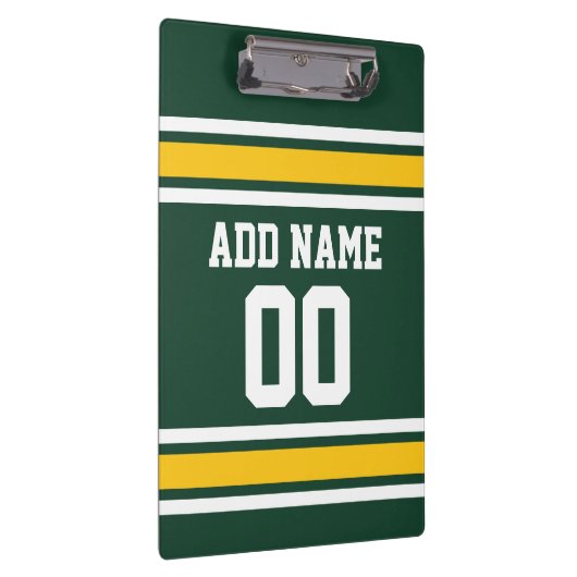 スポーツチームサッカージャージー名前をカスタムする番号 クリップボード (右)