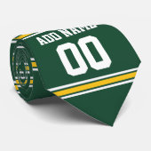 スポーツチームサッカージャージー名前をカスタムする ネクタイ (ロール)