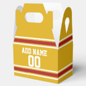 スポーツチームジャージー名前をカスタムするとナンバー フェイバーボックス (オープン)