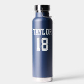 スポーツチーム ウォーターボトル (左面)