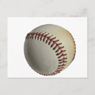 スポーツチーム 試合球 野球場 コーチ アート ポストカード