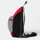 スポーツチームNUMBERカラー市松模様におもしろい スリングバッグ (右)