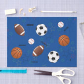 スポーツティッシュペーパーとスター&ネームHAMbyWG 薄葉紙 (クラフト)