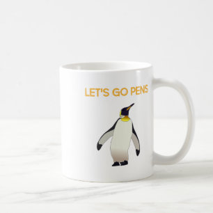 スポーツティー#39;sペンホッケーペンギンおもしろいを行こう コーヒーマグカップ