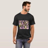 スポーツテニス先生レトロ新学期コーチン Tシャツ (正面フル)