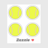 スポーツテニス4ピッツボール シール (シート)