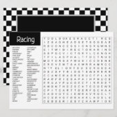 スポーツテーマのアクティビティカード 案内状 (正面/裏面)