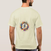 スポーツテーマの世界ランTシャツ Tシャツ (裏面)
