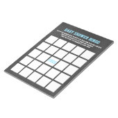 スポーツテーマベビーシャワービンゴゲーム ノートパッド (アングル)