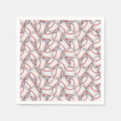 スポーツテーマ野球紙ナプキンス スタンダードカクテルナプキン (正面)